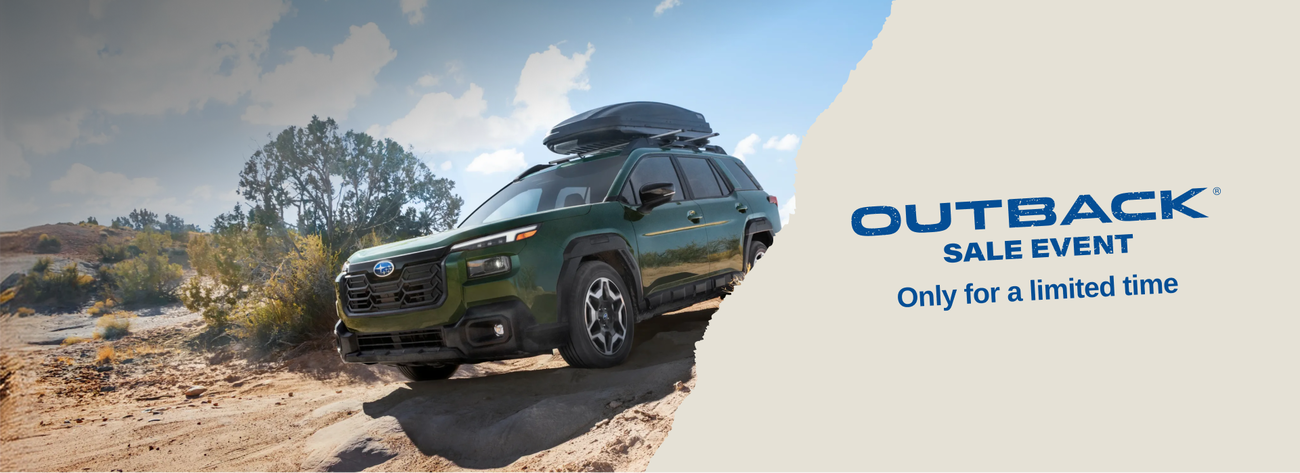 2026 Outback Sale event, only for a limited time