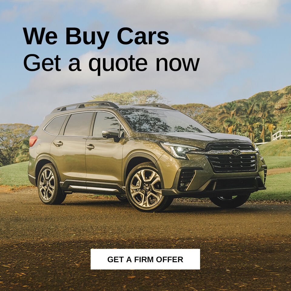 We buy cars, get a quote today