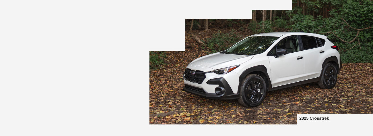 Crosstrek near hiking trail. Crosstrek near hiking trail.
