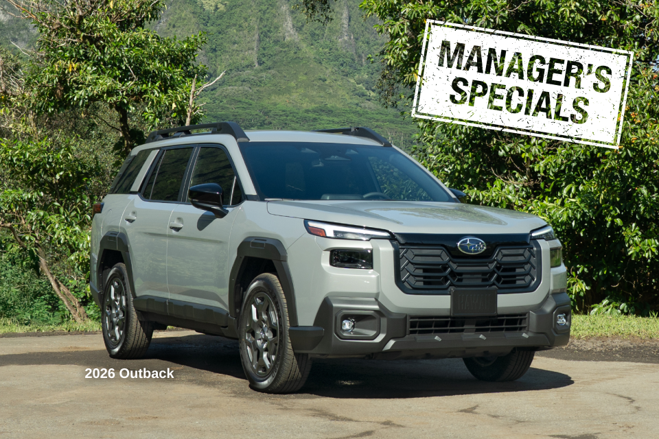 Manager's Specials